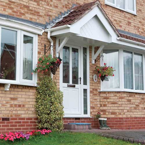 uPVC Entrance Doors High Double Glazed Entrance Doors